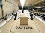 Kreyser in storage