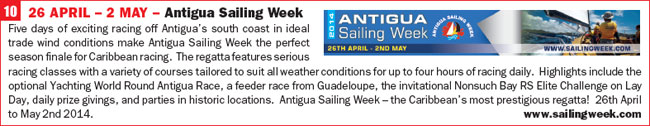 Click for more info on Antigua Sailing Week