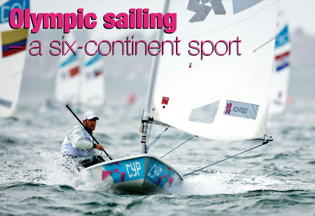 Olympic sailing – a six-continent sport