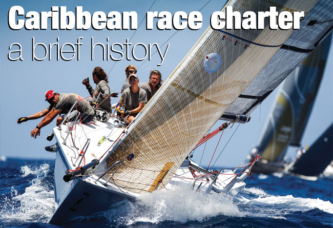 Caribbean race charter –
a brief history