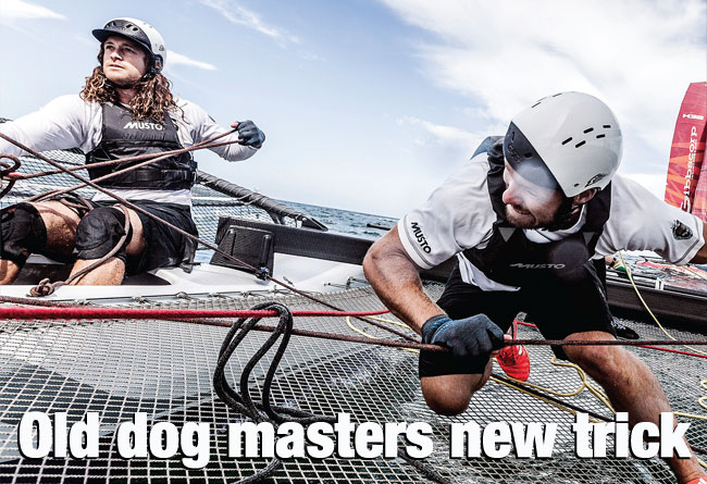 Old dog masters new trick